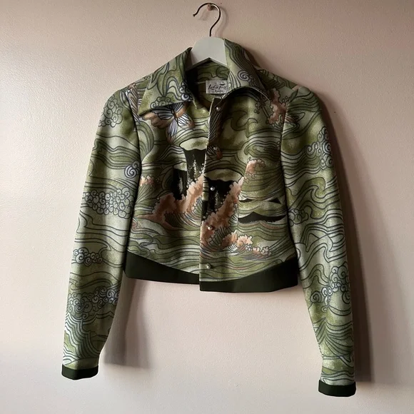 Extremely Rare 1960s/1970s ILGWU Beautiful Vintage Leslie Fay Knits Matching Set - Picture 7 of 7